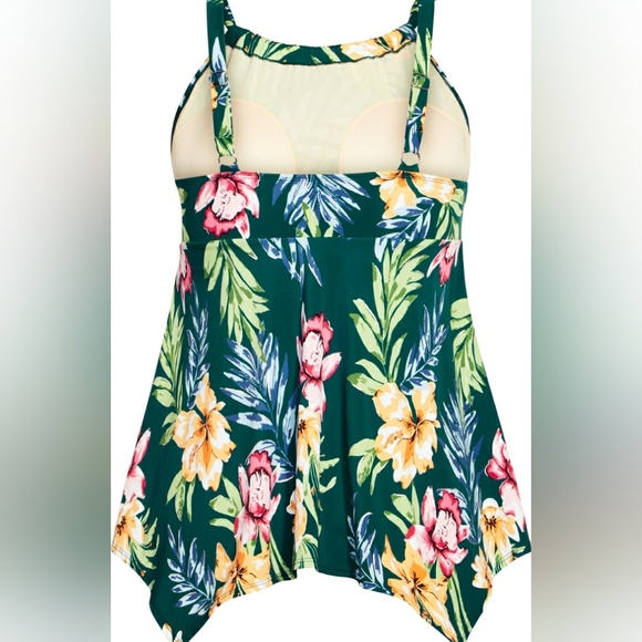 NWT Avenue Swim Tankini size 24 & Swim Crop size 22. Set - Picture 3 of 7